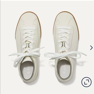 Rothy’s ‘The Lace Up’ in Vanilla